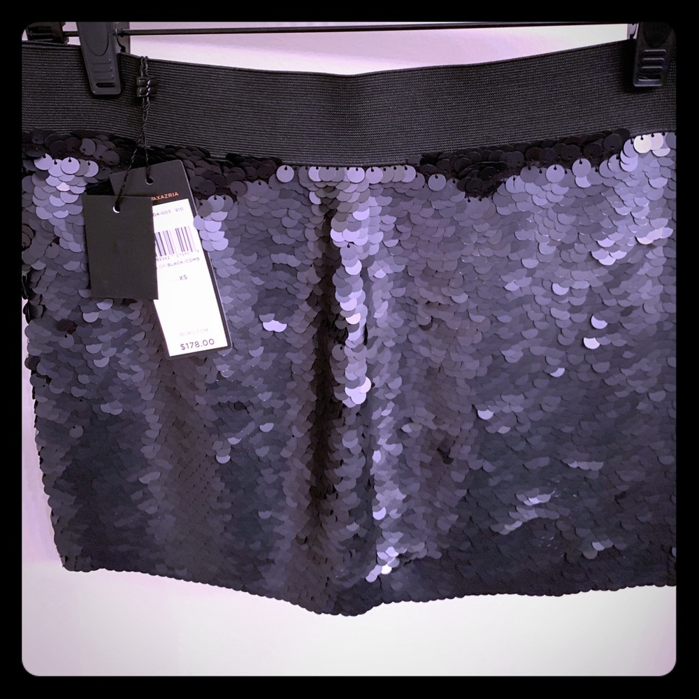 BCBG MAXAZRIA black/comb skirt